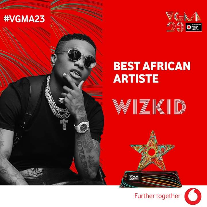 Wizkid-Wins-African-Artiste-Of-The-Year-At-Ghana-Music-Awards