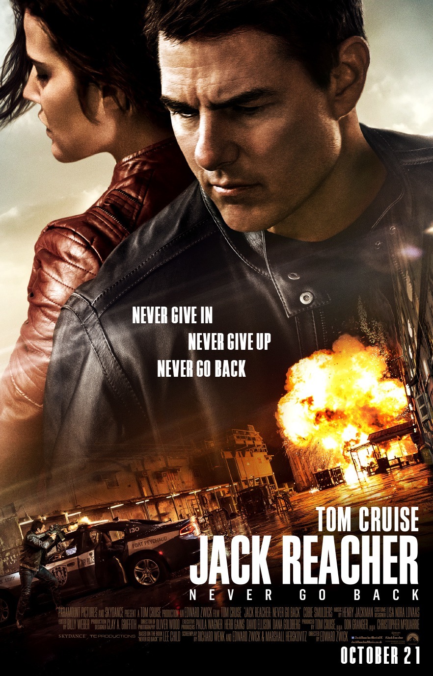 Jack Reacher Never Go Back (2016)